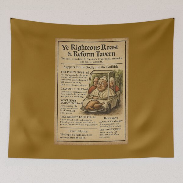 Item preview, Ye Righteous Roast & Reform Tavern designed and sold by Tridentulus.