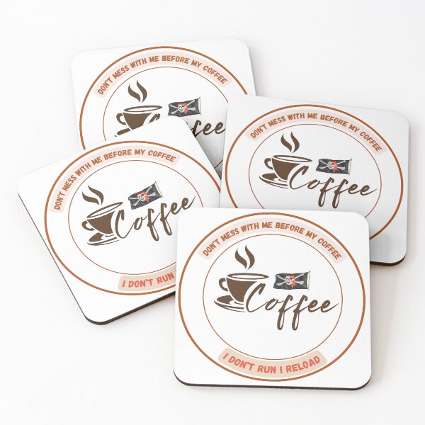 Item preview, Don't Mess with Me Before Coffee designed and sold by mydesignsbylar.