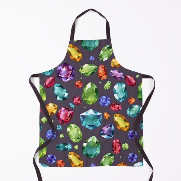 Item preview, Colorful Gemstone Pattern – Vibrant Jewel Design for Jewelry Lovers, Home Decor, and Fashion Accessories designed and sold by SurfaceCraft Studio.