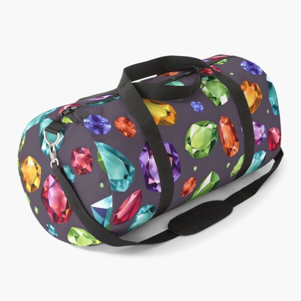 Item preview, Colorful Gemstone Pattern – Vibrant Jewel Design for Jewelry Lovers, Home Decor, and Fashion Accessories designed and sold by SurfaceCraft Studio.