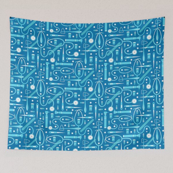 Item preview, Doctor's Bag Medical Profession Equipment in Blue designed and sold by vinpauld.