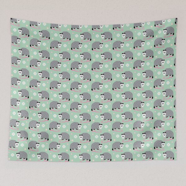 Item preview, Pixel Opossums designed and sold by Hannah Dowell.
