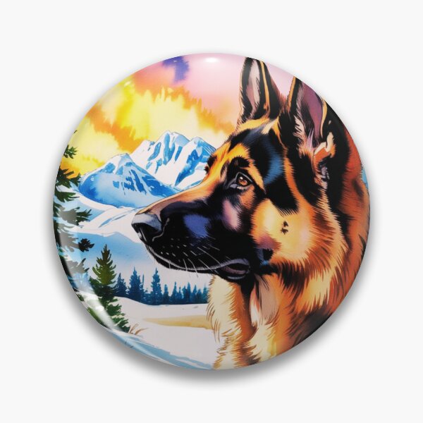Item preview, German Shepherd dog designed and sold by aipaint.