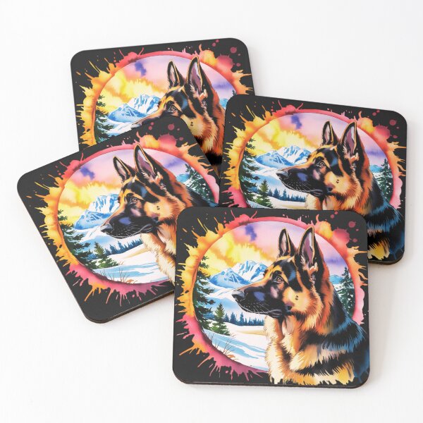 Item preview, German Shepherd dog designed and sold by aipaint.