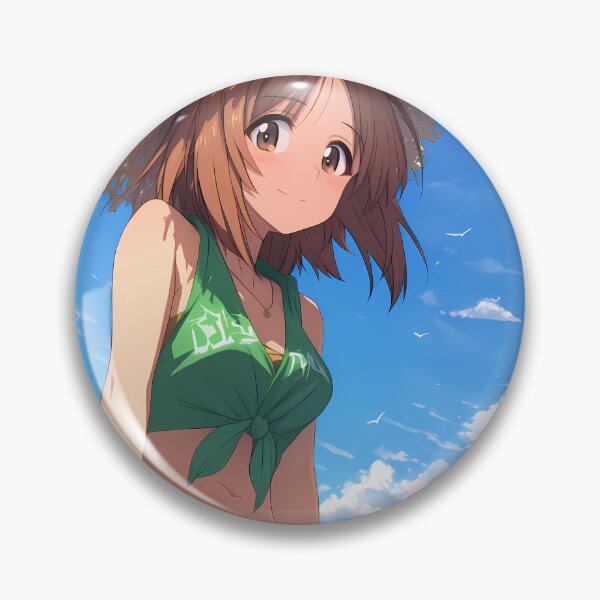 Item preview, Miho Nishizumi Girls und Panzer Anime Summer Beach Vibes designed and sold by B5fivemerch.