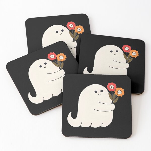 Item preview, Ghost Giving Flowers designed and sold by BubonicCowboy.