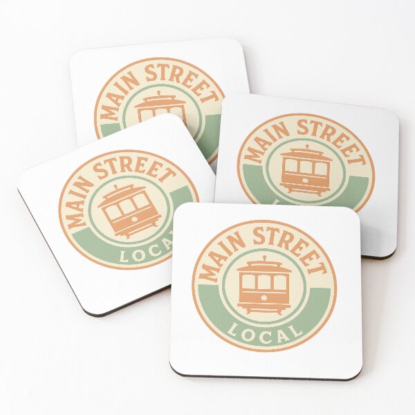 Item preview, Main Street Local Trolley – Vintage Disney-Inspired Design designed and sold by Zippitydodads.