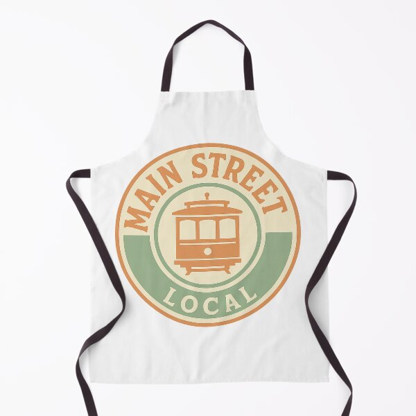 Item preview, Main Street Local Trolley – Vintage Disney-Inspired Design designed and sold by Zippitydodads.
