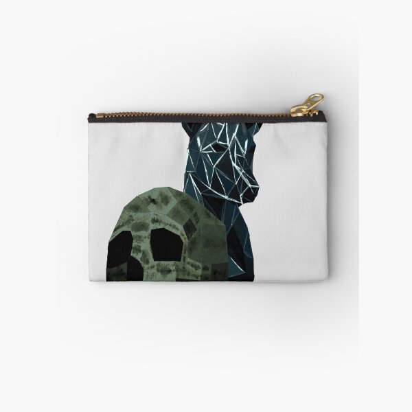 Item preview, Jade Skull and Obsidian Dog – Mexican Gothic Art designed and sold by Just-Draws-22.