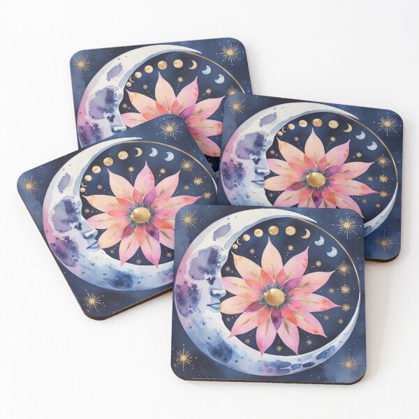 Item preview, Lunar Bloom: Starflower Mandala designed and sold by Vibrant Threads.
