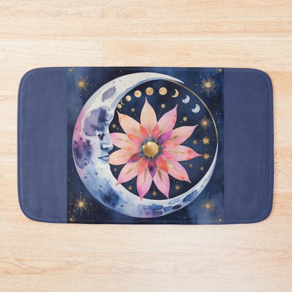Item preview, Lunar Bloom: Starflower Mandala designed and sold by Vibrant Threads.