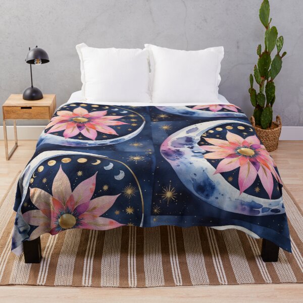 Item preview, Lunar Bloom: Starflower Mandala designed and sold by Vibrant Threads.