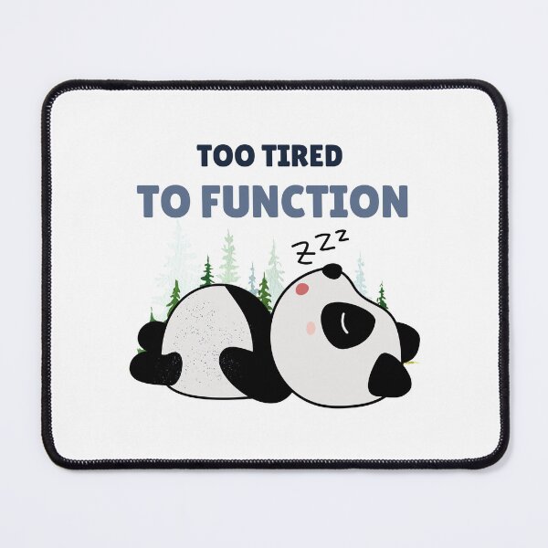 Item preview, Lazy Panda Lying Down in Forest Scene designed and sold by yuki-hana.