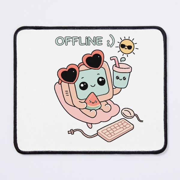 Item preview, Offline | manga | cute kawaii | pixel art  designed and sold by NoobyDraw.