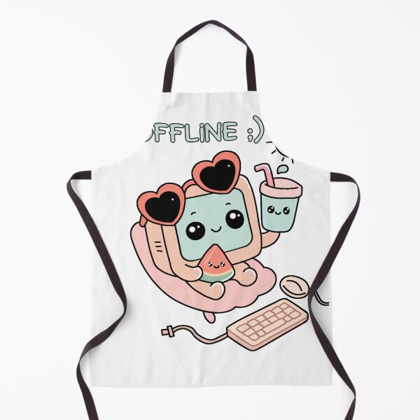 Item preview, Offline | manga | cute kawaii | pixel art  designed and sold by NoobyDraw.