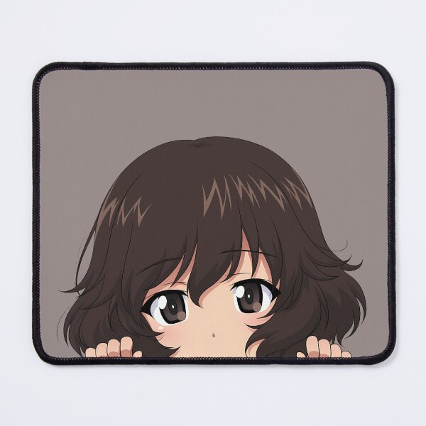 Item preview, Chibi Peeking Yukari Akiyama Girls und Panzer Anime designed and sold by B5fivemerch.