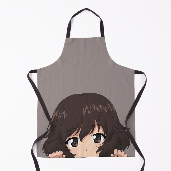 Item preview, Chibi Peeking Yukari Akiyama Girls und Panzer Anime designed and sold by B5fivemerch.