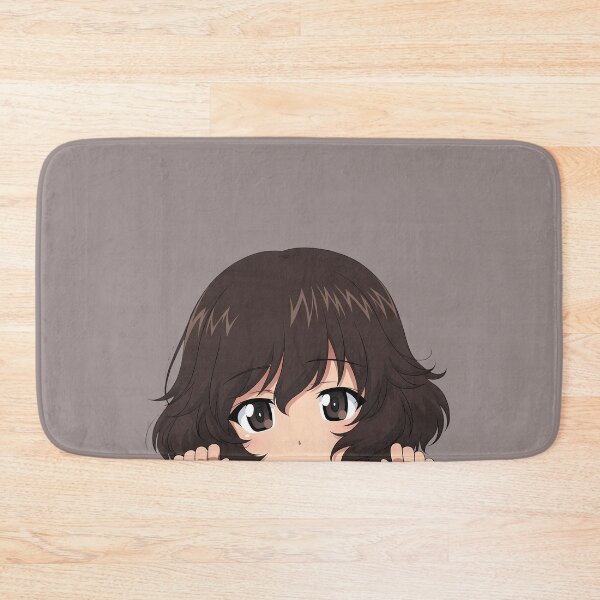 Item preview, Chibi Peeking Yukari Akiyama Girls und Panzer Anime designed and sold by B5fivemerch.
