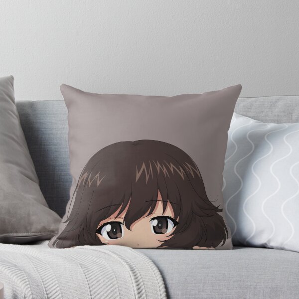 Item preview, Chibi Peeking Yukari Akiyama Girls und Panzer Anime designed and sold by B5fivemerch.