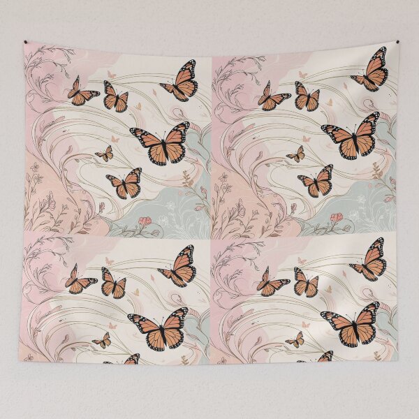 Item preview, Boho Butterfly Drift 2 designed and sold by Vibrant Threads.