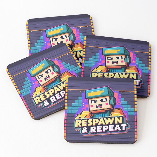 Item preview, Respawn & Repeat designed and sold by Vibrant Threads.