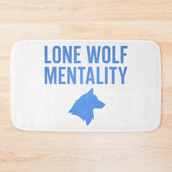 Item preview, LONE WOLF MENTALITY designed and sold by CraftyrCreator.