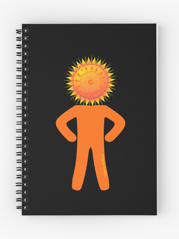Thumbnail 1 of 3, Journal, Sun Man designed and sold by OrigGraffiti.