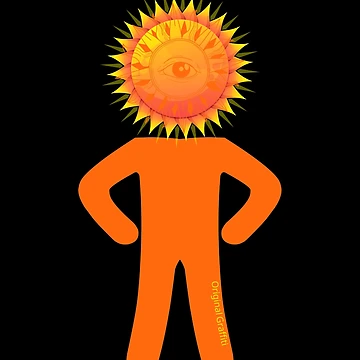 Artwork thumbnail, Sun Man by Original Graffiti