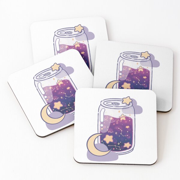 Item preview, cute sparkling stardust soda drink designed and sold by korialis.