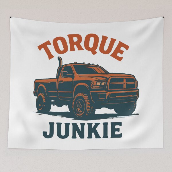 Item preview, Torque Junkie, For Those Addicted To The Grunt designed and sold by Automotive Art by Greg.