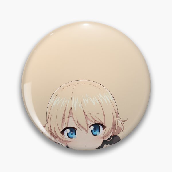 Artikelvorschau, Chibi Peeking Darjeeling Girls und Panzer Anime entworfen und verkauft von B5fivemerch.
