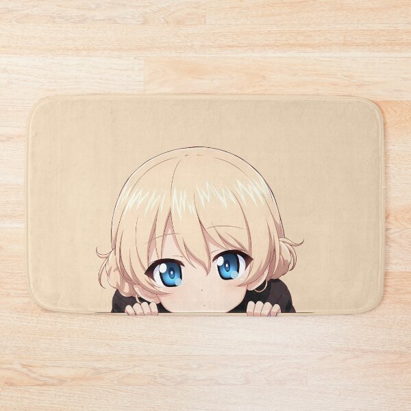 Item preview, Chibi Peeking Darjeeling Girls und Panzer Anime designed and sold by B5fivemerch.