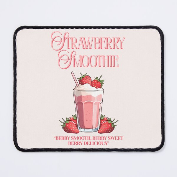 Item preview, Strawberry Smoothie designed and sold by Fee Fee Fay.