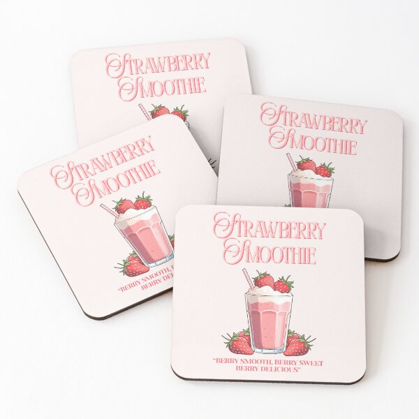 Item preview, Strawberry Smoothie designed and sold by Fee Fee Fay.