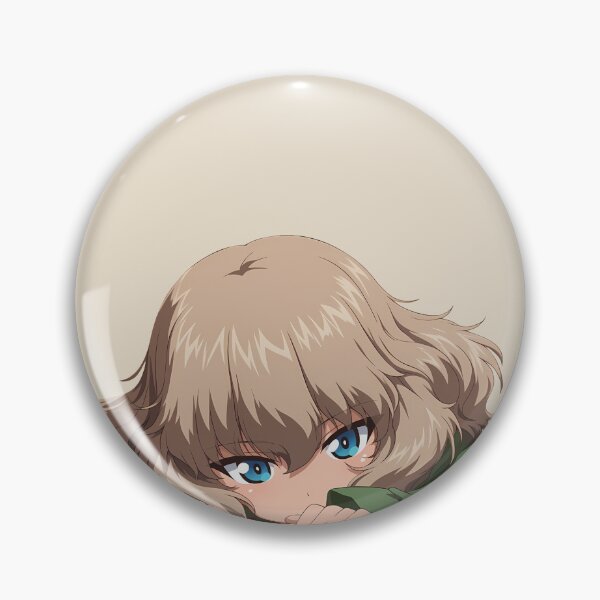 Item preview, Chibi Peeking Katyusha Girls und Panzer Anime designed and sold by B5fivemerch.