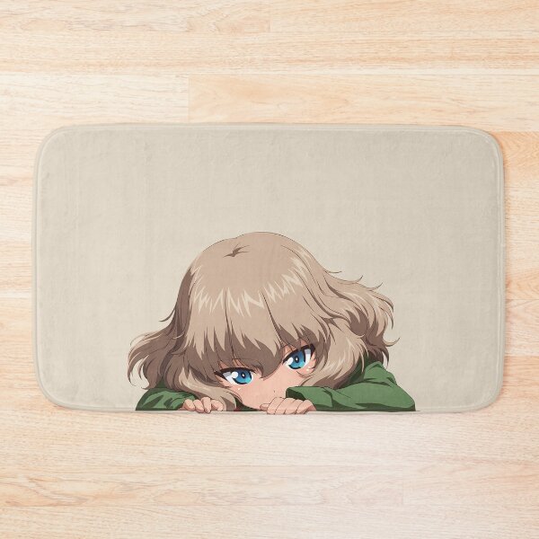 Item preview, Chibi Peeking Katyusha Girls und Panzer Anime designed and sold by B5fivemerch.