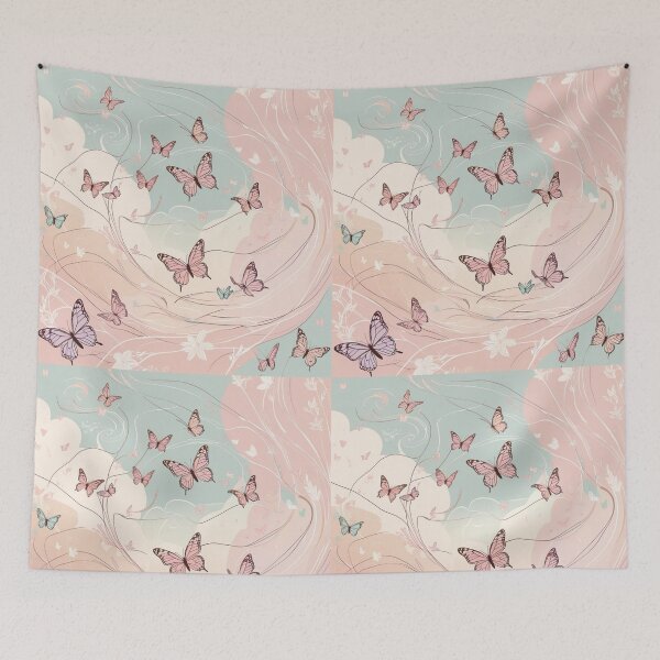 Item preview, Boho Butterfly Drift designed and sold by Vibrant Threads.