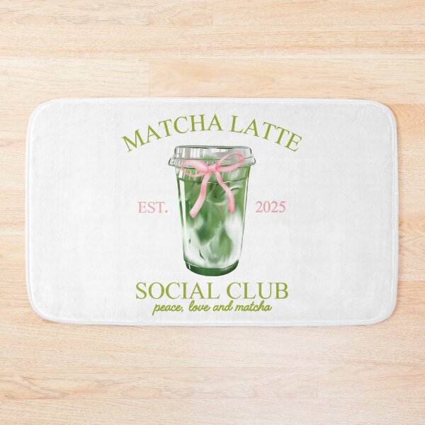 Item preview, Matcha Latte Est.2025 Social Club Peace Love And Matcha designed and sold by thebest-2studio.