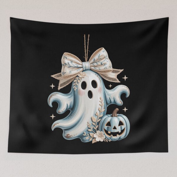 Item preview, Halloween Ghost Cute Aesthetic designed and sold by DoorwayThreads.
