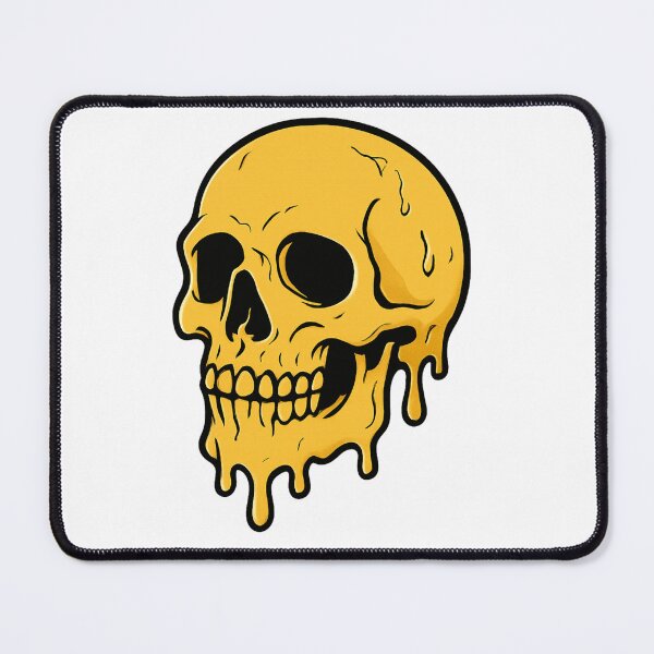 Item preview, Golden Skull – Bold Minimalist Grunge Design designed and sold by NoRestDesigns.