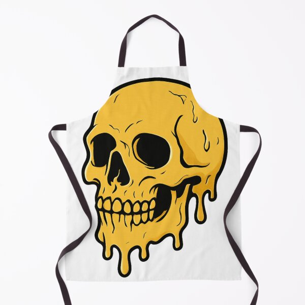 Item preview, Golden Skull – Bold Minimalist Grunge Design designed and sold by NoRestDesigns.