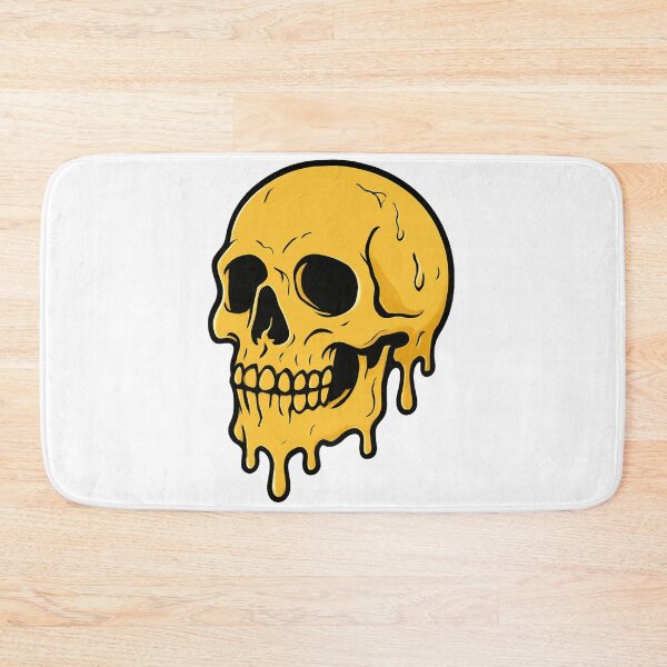 Item preview, Golden Skull – Bold Minimalist Grunge Design designed and sold by NoRestDesigns.