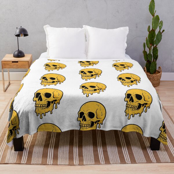 Item preview, Golden Skull – Bold Minimalist Grunge Design designed and sold by NoRestDesigns.