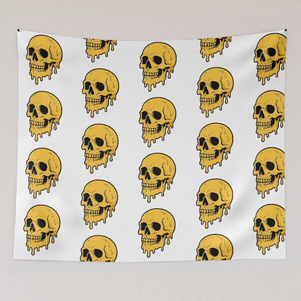 Item preview, Golden Skull – Bold Minimalist Grunge Design designed and sold by NoRestDesigns.