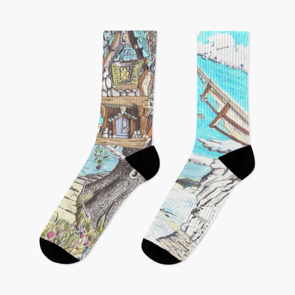 Item preview, The Hilltop Village designed and sold by IllustraLyon.