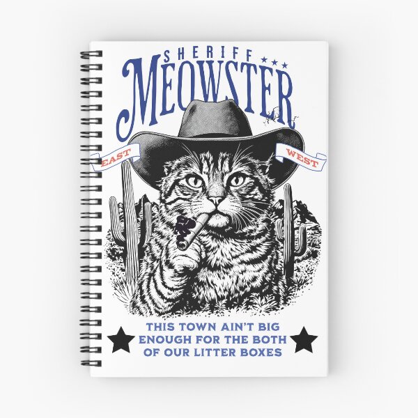 Item preview, Sheriff Meowster Cowboy designed and sold by LoveAndHatebyH.