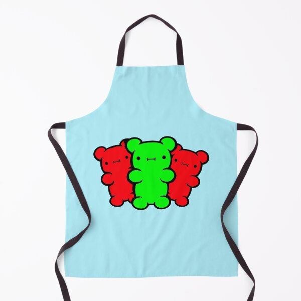 Item preview, 3 Gummy Bears Yummy Friends Gum Candy Jelly Cute Team designed and sold by shirt-o-mat.