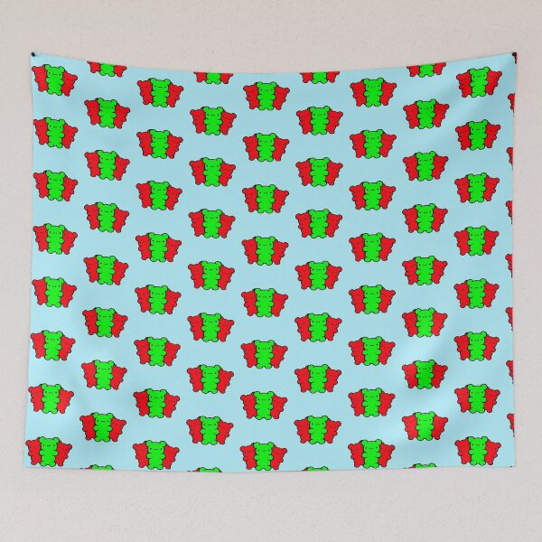 Item preview, 3 Gummy Bears Yummy Friends Gum Candy Jelly Cute Team designed and sold by shirt-o-mat.