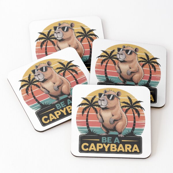 Item preview, Be a Capybara designed and sold by Blue Piece Desing.