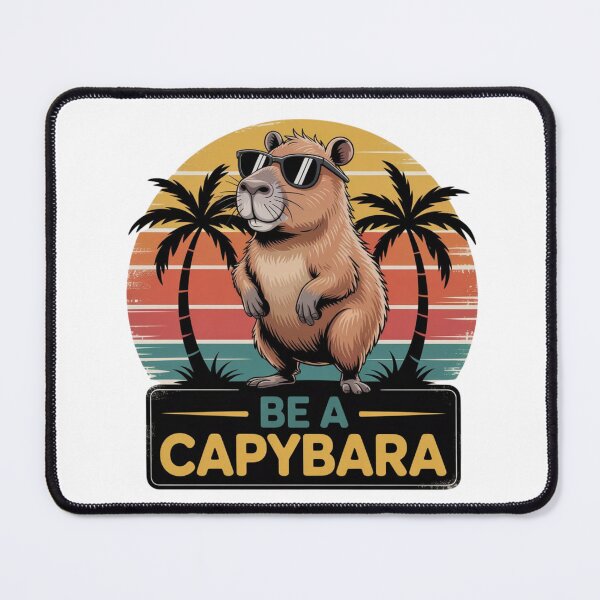 Item preview, Be a Capybara designed and sold by Blue Piece Desing.